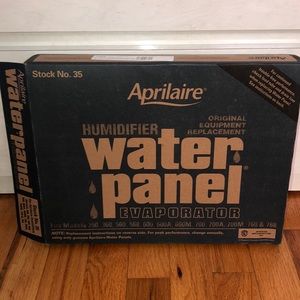 Water panel evaporators